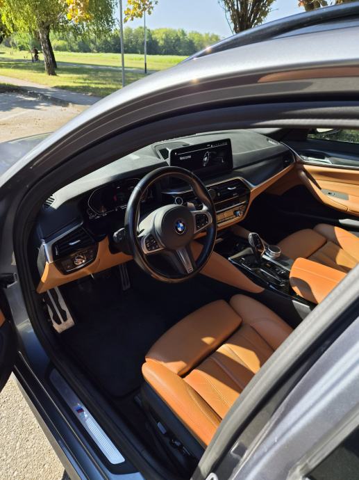 BMW Serija 5 Touring 520d M-Paket LCI (2021) – Dakota koža, 93 tkm, fotografija 10