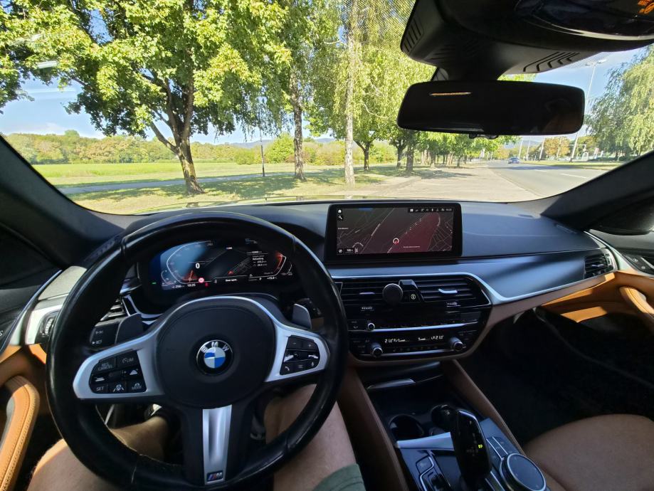 BMW Serija 5 Touring 520d M-Paket LCI (2021) – Dakota koža, 93 tkm, fotografija 14