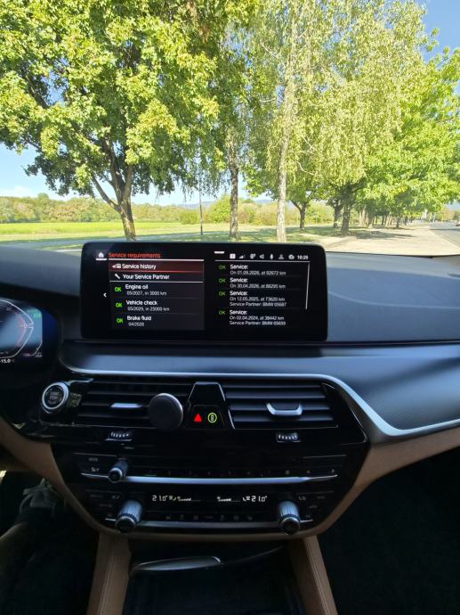 BMW Serija 5 Touring 520d M-Paket LCI (2021) – Dakota koža, 93 tkm, fotografija 15