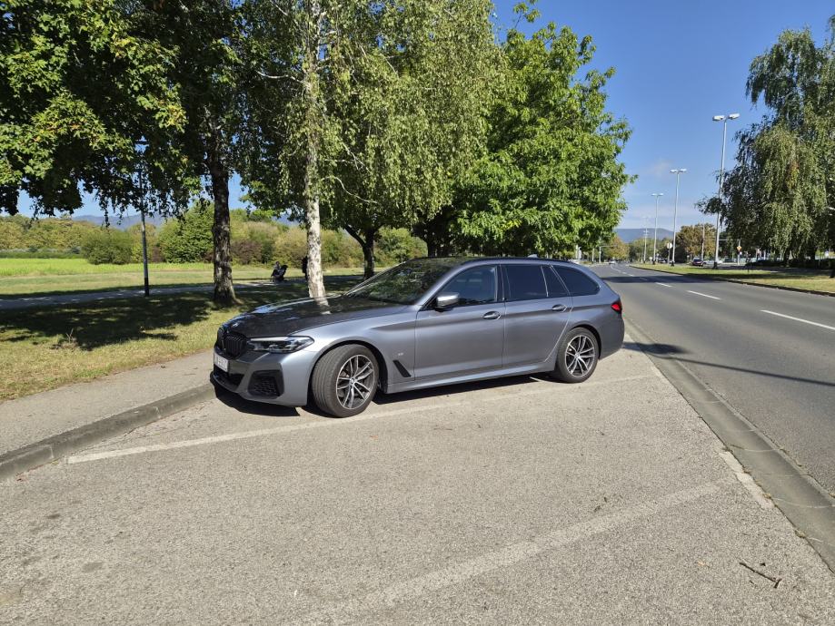 BMW Serija 5 Touring 520d M-Paket LCI (2021) – Dakota koža, 93 tkm, fotografija 2