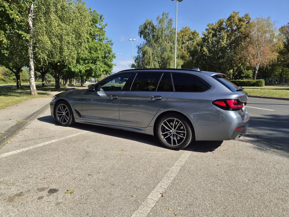 BMW Serija 5 Touring 520d M-Paket LCI (2021) – Dakota koža, 93 tkm, fotografija 6