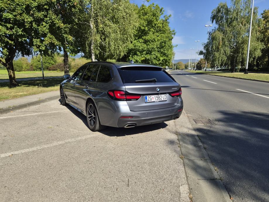 BMW Serija 5 Touring 520d M-Paket LCI (2021) – Dakota koža, 93 tkm, fotografija 7
