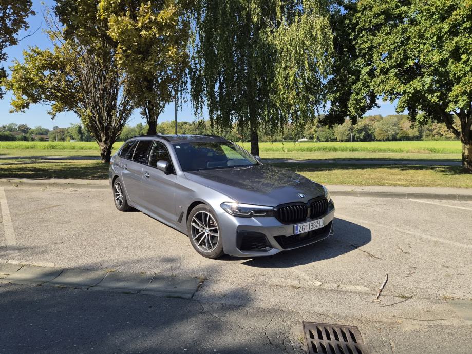 BMW Serija 5 Touring 520d M-Paket LCI (2021) – Dakota koža, 93 tkm, fotografija 8