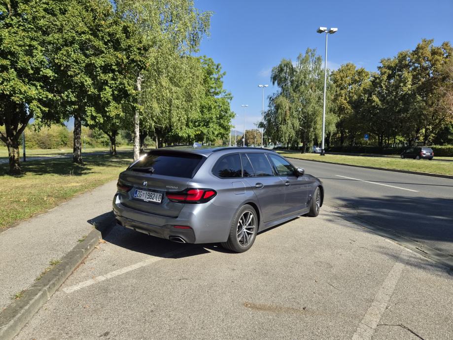 BMW Serija 5 Touring 520d M-Paket LCI (2021) – Dakota koža, 93 tkm, fotografija 9