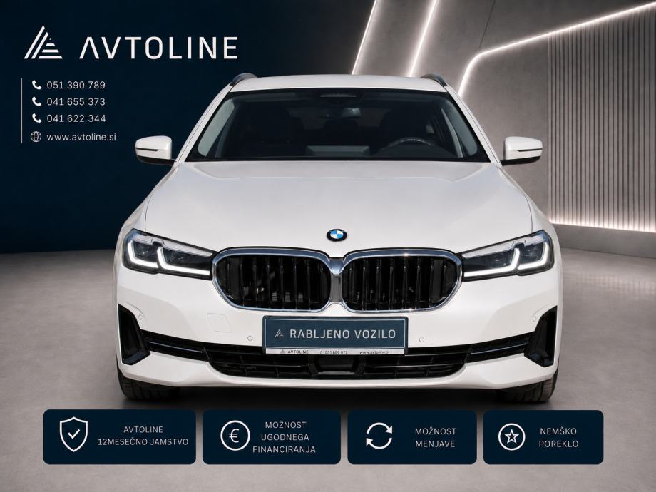 BMW serija 5 Touring: 520d Touring Avt. HLAJ SED ACC HARMAN KAR KAM LE, fotografija 6