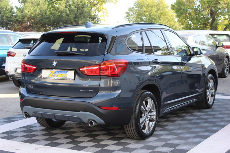 BMW X1 18d, SPORT, ALU 18", LED, NAVIGACIJA, KAMERA, GARANCIJA., fotografija 7