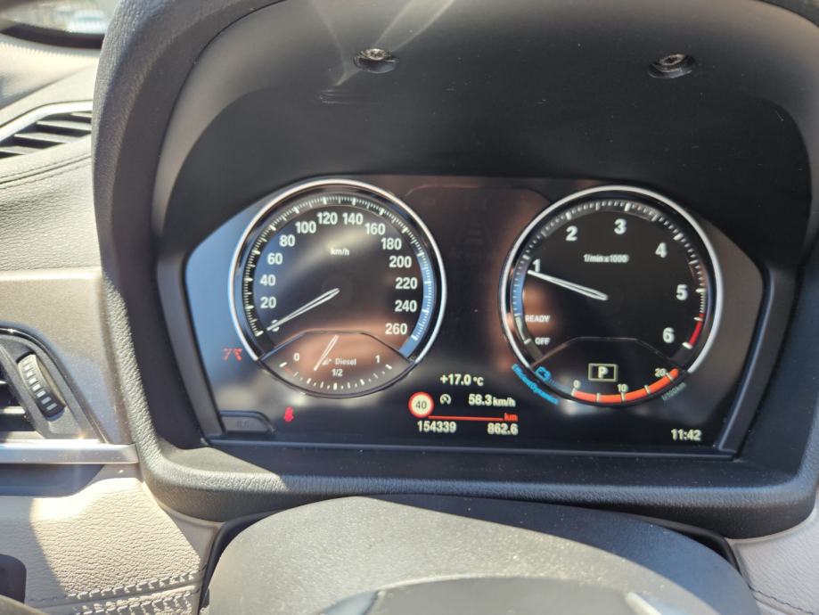 BMW X1 18D,X-LINE,X-DRIVE automatik,NAVI,PDC,KOŽA,GR.SJEDALA,MFV, fotografija 11