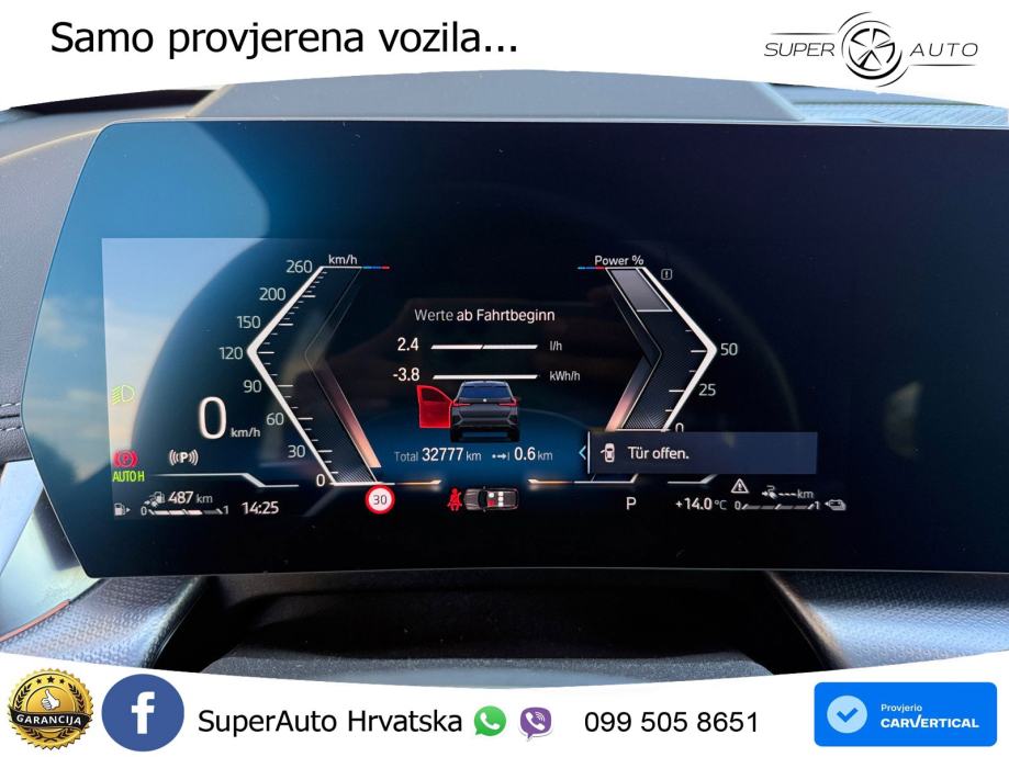 BMW X1 30e (326 KS) xDrive Steptronic M Sport ACC+HEAD+GR SJED+360+PAN, fotografija 9