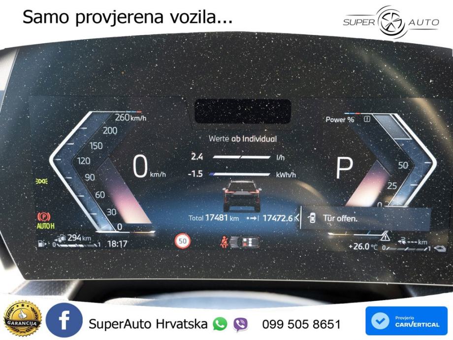 BMW X1 30e (326 KS) xDrive Steptronic M Sport ACC+HEAD+GR SJED+360+PAN, fotografija 12