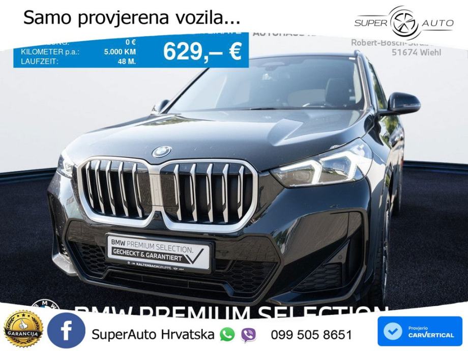 BMW X1 30e (326 KS) xDrive Steptronic M Sport ACC+HEAD+GR SJED+360+PAN, fotografija 2