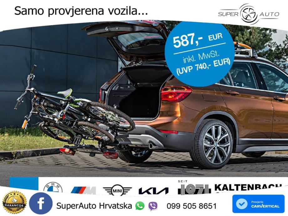 BMW X1 30e (326 KS) xDrive Steptronic M Sport ACC+HEAD+GR SJED+360+PAN, fotografija 16