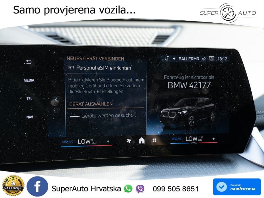 BMW X1 30e (326 KS) xDrive Steptronic M Sport ACC+HEAD+GR SJED+360+PAN, fotografija 18