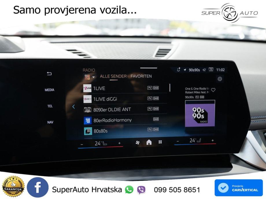 BMW X1 30e (326 KS) xDrive Steptronic M Sport LED+GR SJED+ACC, fotografija 16