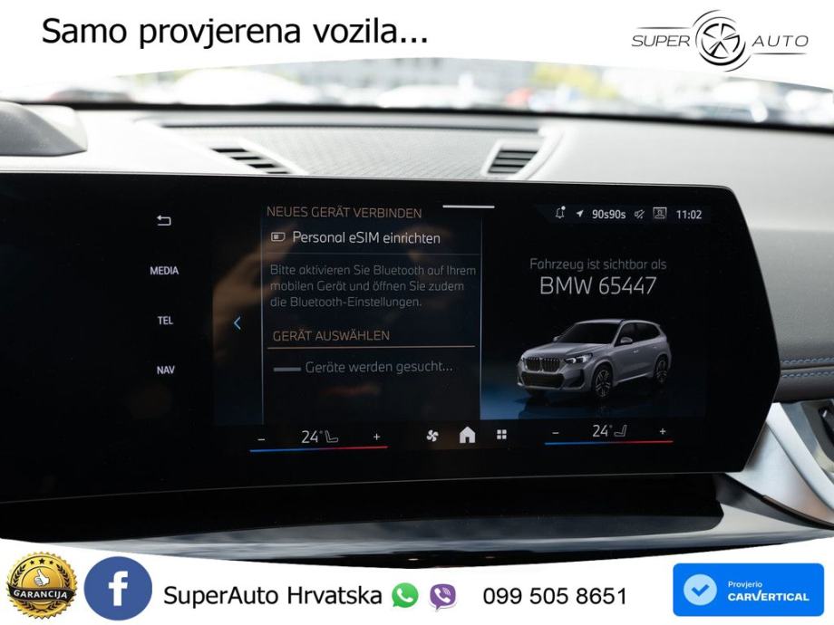 BMW X1 30e (326 KS) xDrive Steptronic M Sport LED+GR SJED+ACC, fotografija 17