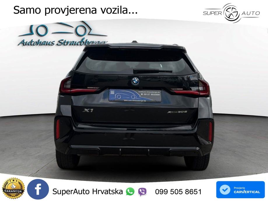 BMW X1 30e (326 KS) xDrive Steptronic M Sport LED+GR SJED+ACC, fotografija 3