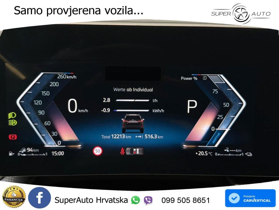 BMW X1 30e (326 KS) xDrive Steptronic M Sport LED+GR SJED+ACC, fotografija 16