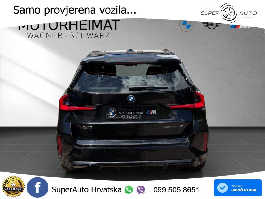 BMW X1 30e (326 KS) xDrive Steptronic M Sport LED+GR SJED+ACC, fotografija 4