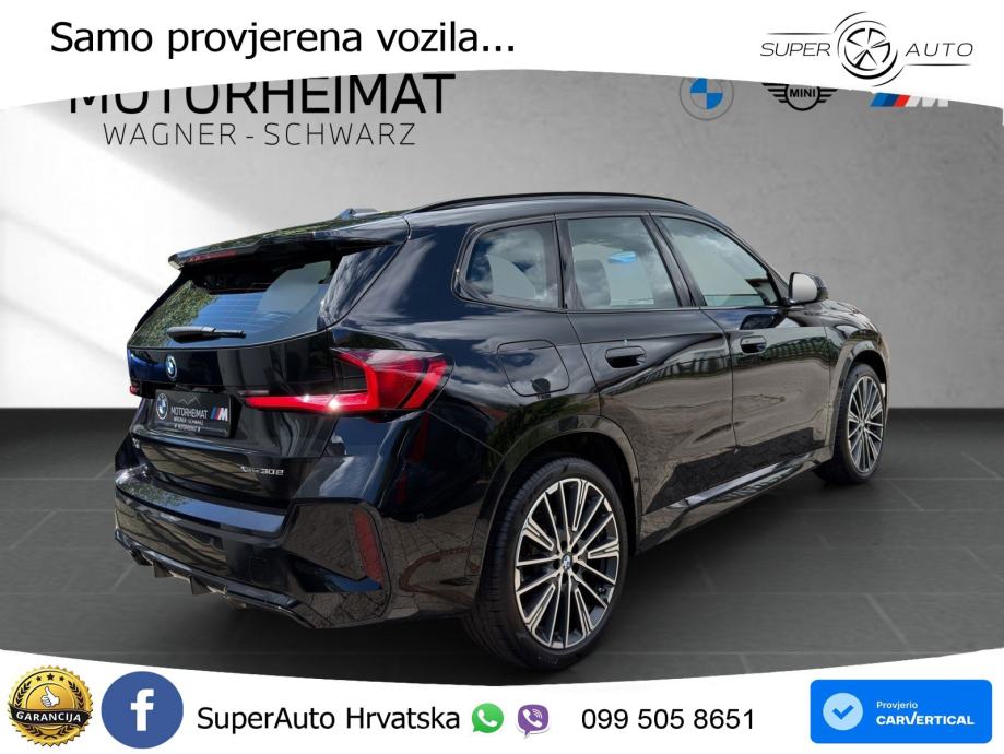 BMW X1 30e (326 KS) xDrive Steptronic M Sport LED+GR SJED+ACC, fotografija 5