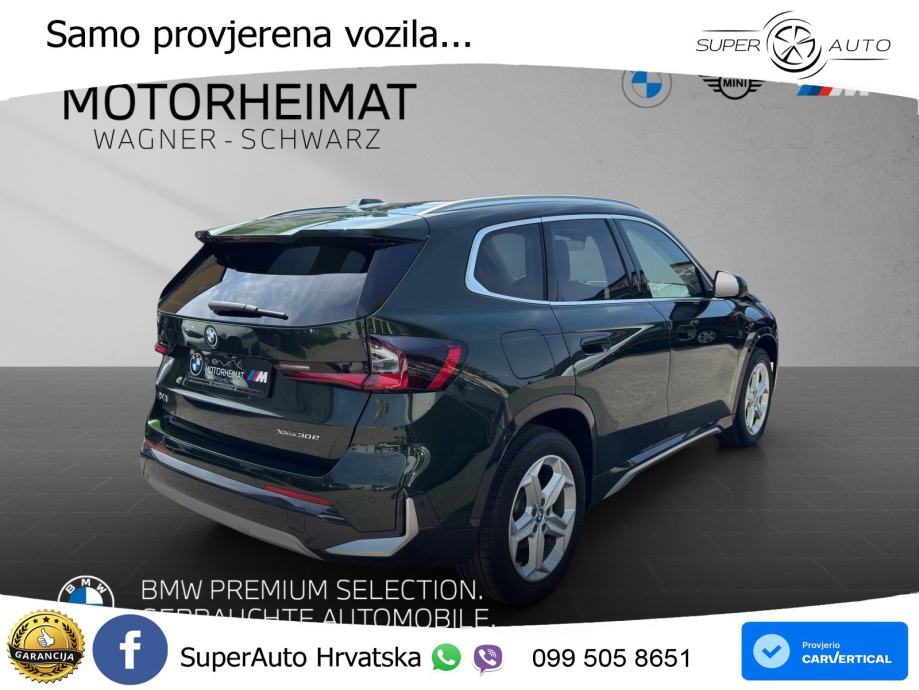 BMW X1 30e (326 KS) xDrive Steptronic xLine LED+GR SJED+ACC, fotografija 6