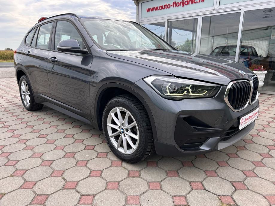 BMW X1 sDrive18d 2021.,AUTOMATIK, SERVISNA, NAVI, GRIJ SJED.,KOŽA, fotografija 3