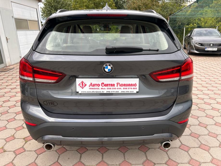 BMW X1 sDrive18d 2021.,AUTOMATIK, SERVISNA, NAVI, GRIJ SJED.,KOŽA, fotografija 6