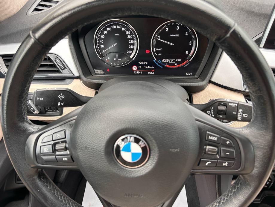 BMW X1 sDrive18d 2021.,AUTOMATIK, SERVISNA, NAVI, GRIJ SJED.,KOŽA, fotografija 14