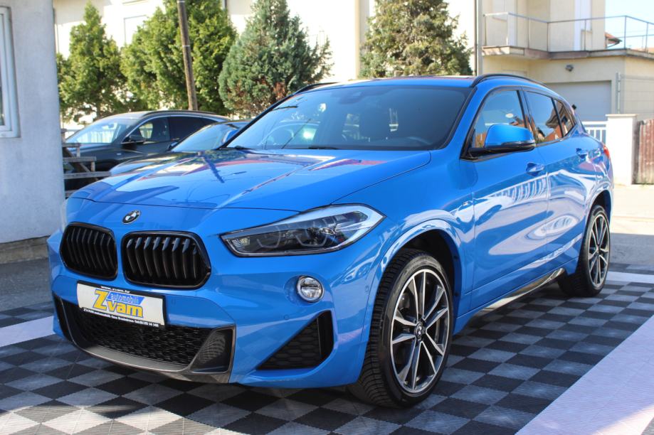 BMW X2 18d AUTOMATIK M-PAKET, ALU 19, LED, KOŽA, NAVIGACIJA, GARANCIJA, fotografija 3