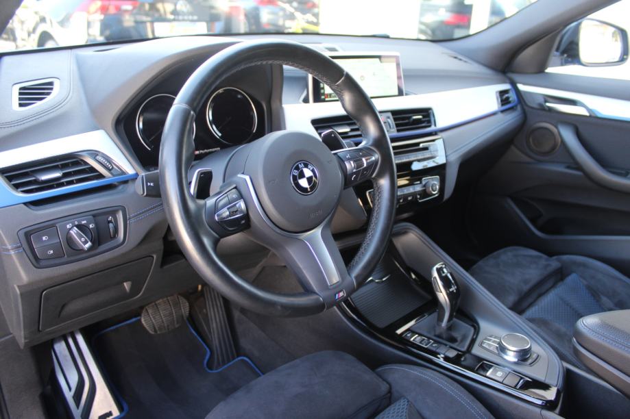 BMW X2 18d AUTOMATIK M-PAKET, ALU 19, LED, KOŽA, NAVIGACIJA, GARANCIJA, fotografija 11