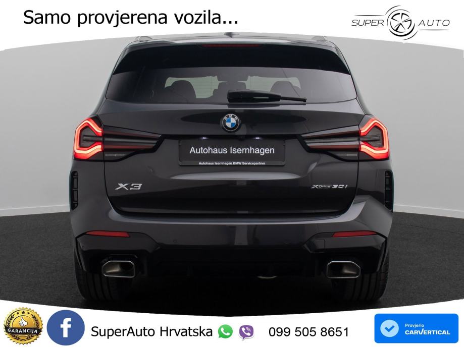 BMW X3 30i sDrive Steptronic LED+GR SJED+ACC, fotografija 8