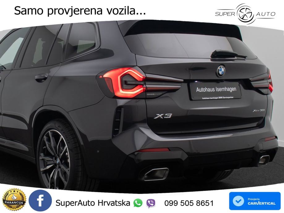 BMW X3 30i sDrive Steptronic LED+GR SJED+ACC, fotografija 16