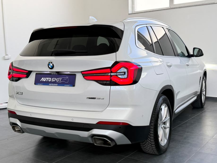 BMW X3 sDrive18d AUTOMATIK•GRIJ/HLAĐ SJ•PANO•JAMSTVO24•LEASING0%UČEŠĆA, fotografija 7