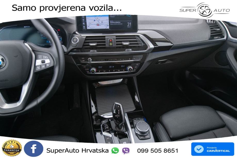 BMW X3 xDrive 30e Aut. X Line 292 KS, VIRT+NAVI, fotografija 12