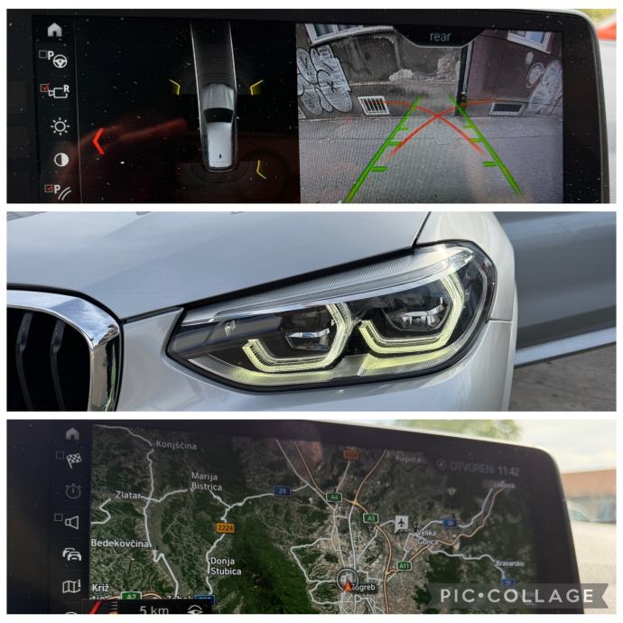 BMW X3 xDrive20d M,automatik,reg.6/2027,ZAMJENA, fotografija 17