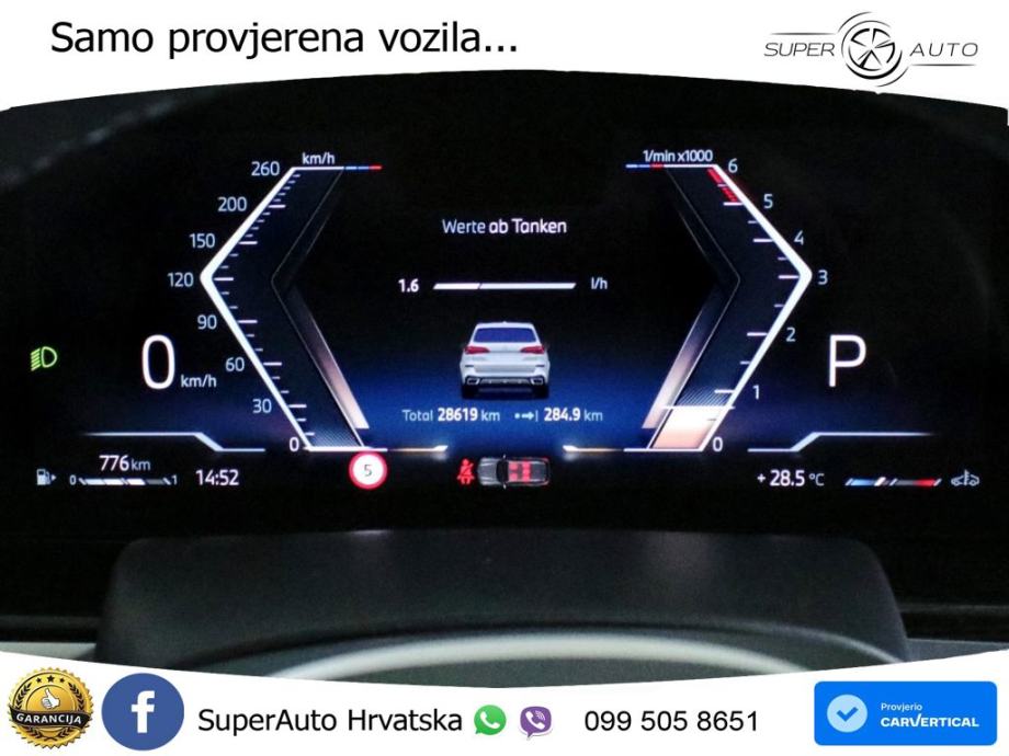 BMW X5 30d (298 KS) xDrive Steptronic M Sport LED+GR SJED+ACC, fotografija 15