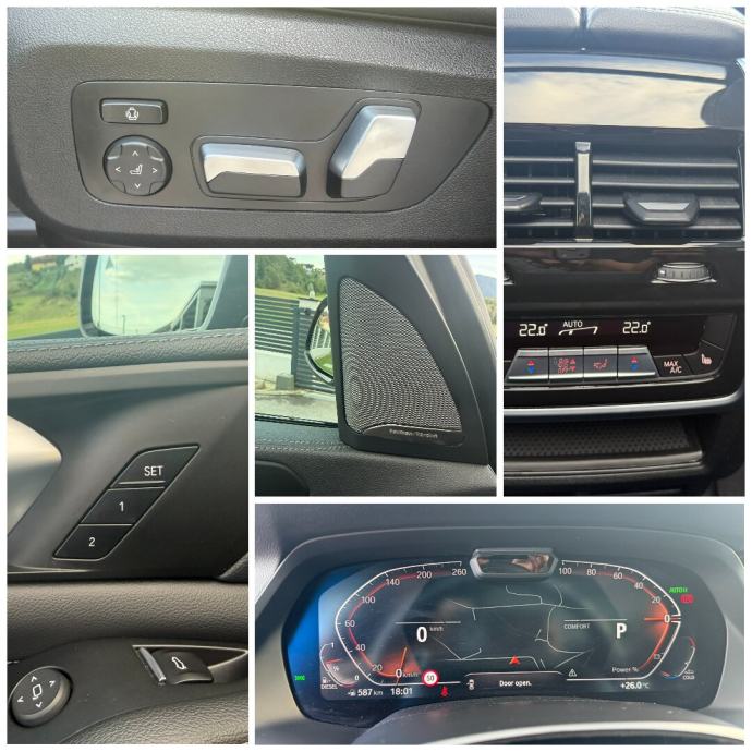 BMW X5 XDRIVE 30D,M , 210 KW ,laser,pano,head-up,reg 06/2027, fotografija 20