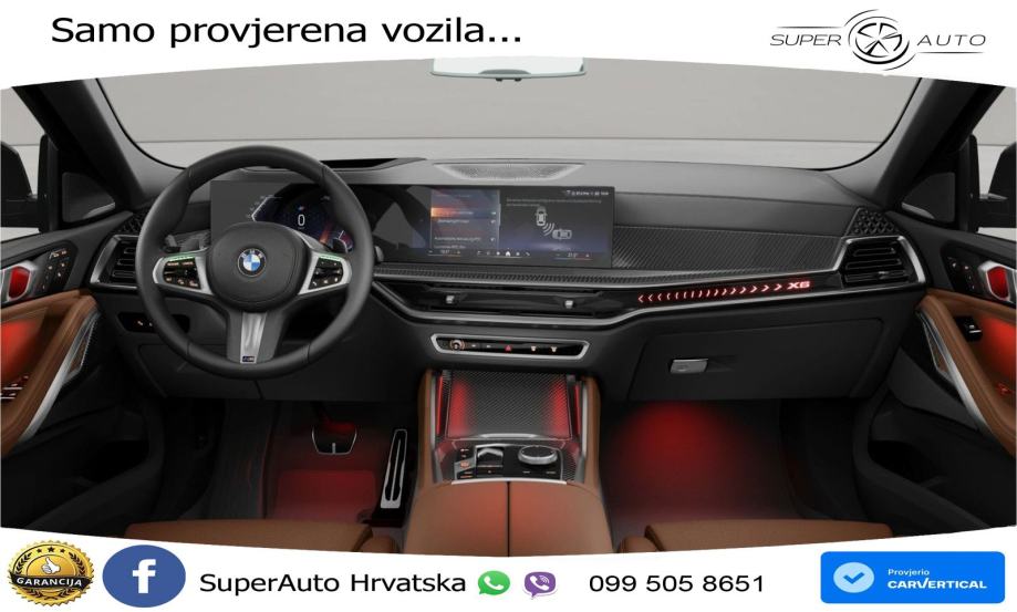 BMW X6 40i (381 KS) xDrive Steptronic M Sport LED+GR SJED+ACC, fotografija 3
