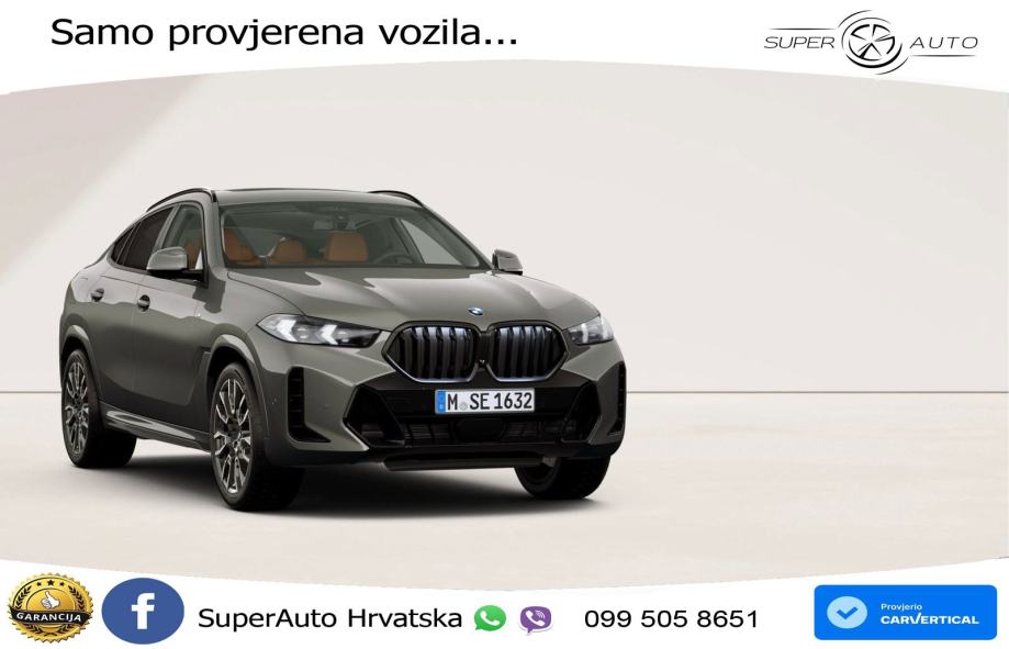 BMW X6 40i (381 KS) xDrive Steptronic M Sport LED+GR SJED+ACC, fotografija 7