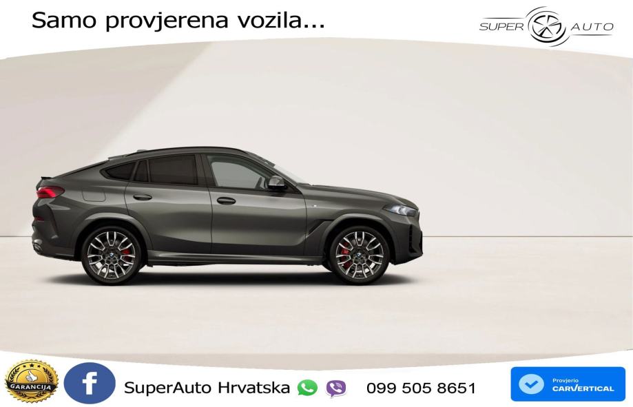 BMW X6 40i (381 KS) xDrive Steptronic M Sport LED+GR SJED+ACC, fotografija 8