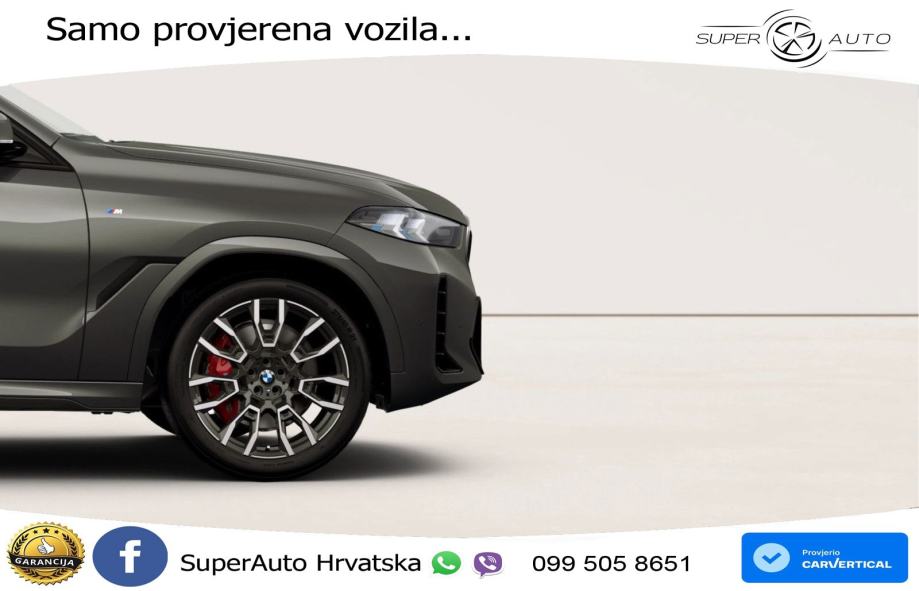 BMW X6 40i (381 KS) xDrive Steptronic M Sport LED+GR SJED+ACC, fotografija 9