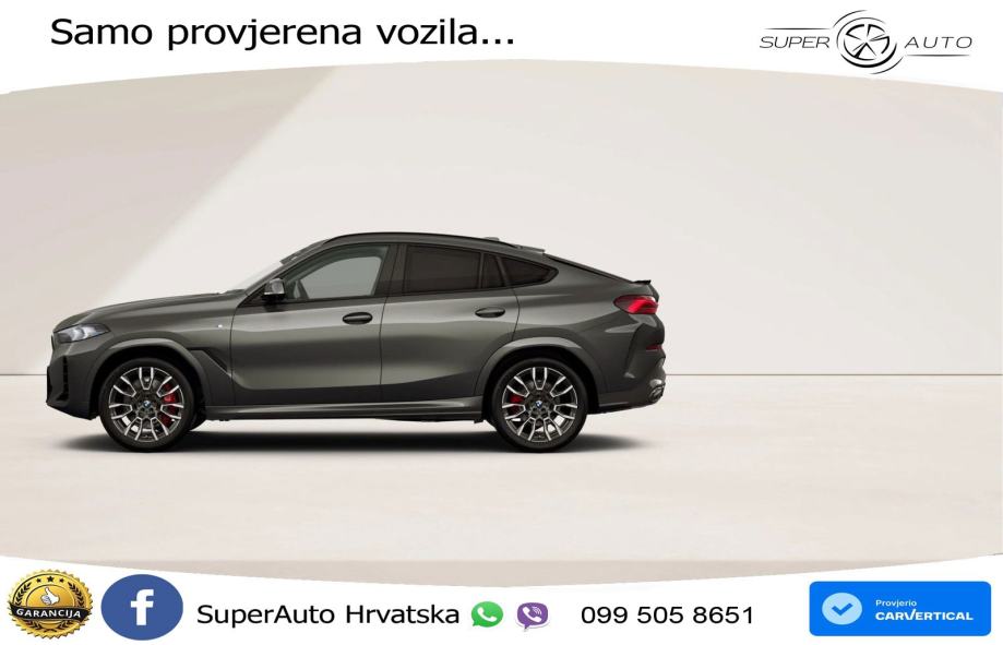 BMW X6 40i (381 KS) xDrive Steptronic M Sport LED+GR SJED+ACC, fotografija 11