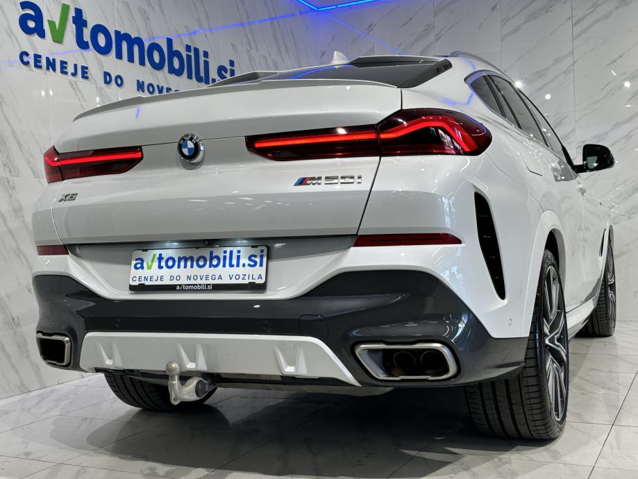 BMW X6 M50i|xD|SkyL|SoftC|R22|Kljuka|BowersW|ACC|HUD|360K, fotografija 6