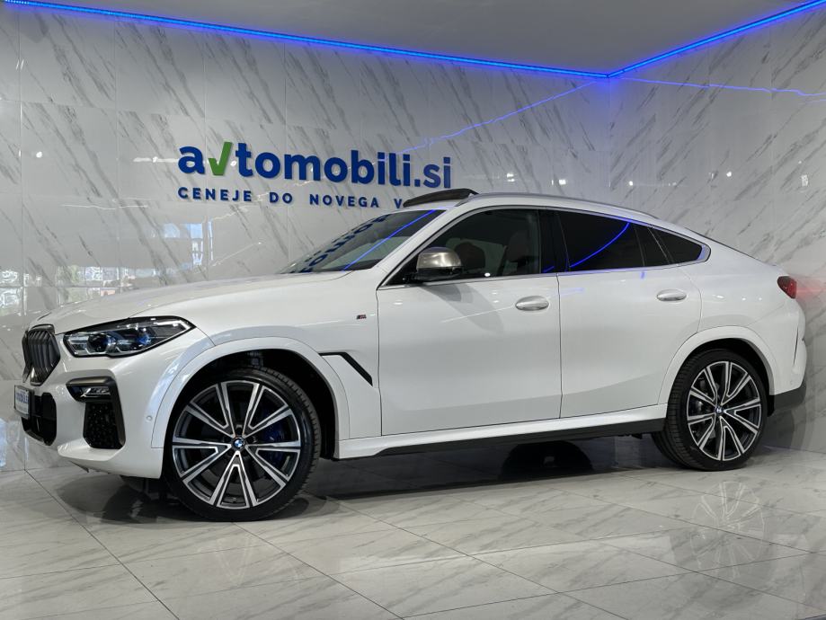 BMW X6 M50i|xD|SkyL|SoftC|R22|Kljuka|BowersW|ACC|HUD|360K, fotografija 2