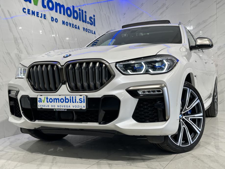 BMW X6 M50i|xD|SkyL|SoftC|R22|Kljuka|BowersW|ACC|HUD|360K, fotografija 3
