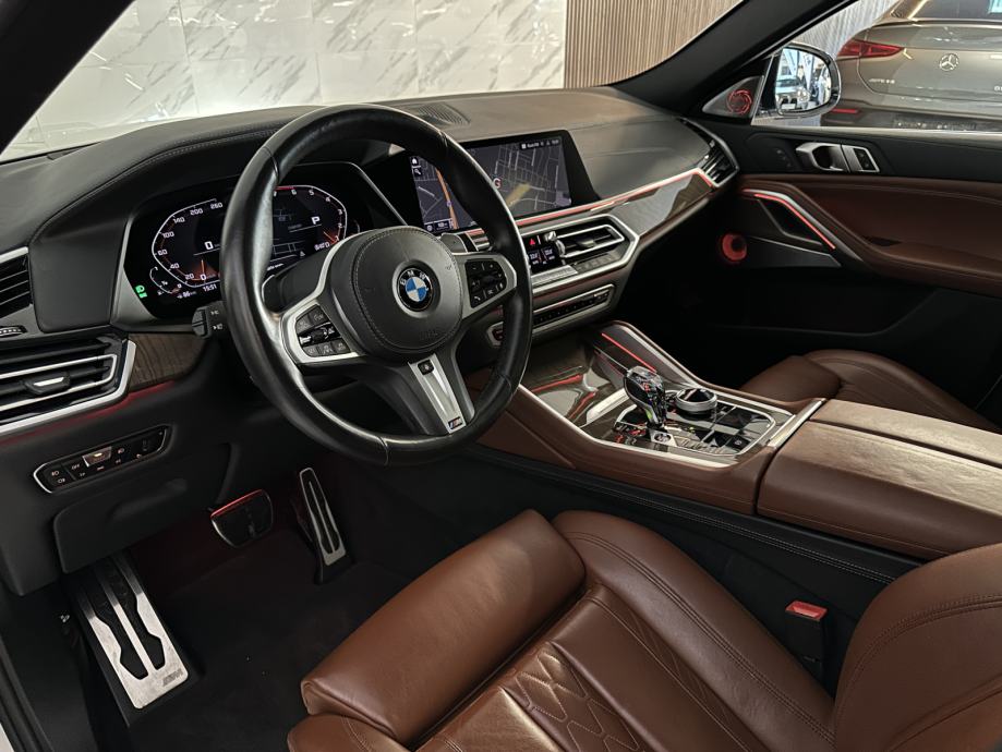 BMW X6 M50i|xD|SkyL|SoftC|R22|Kljuka|BowersW|ACC|HUD|360K, fotografija 8