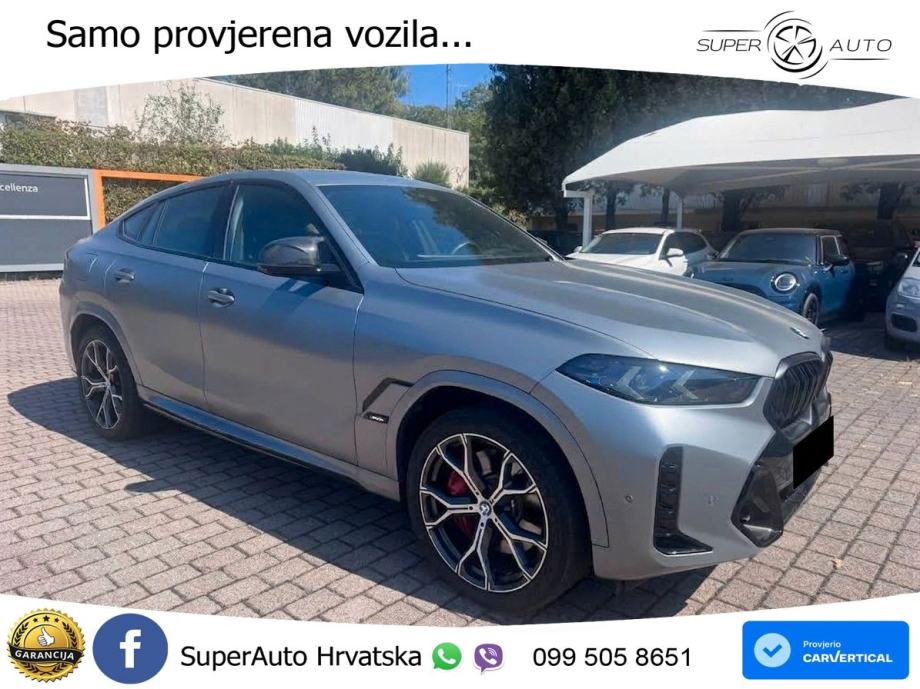 BMW X6 M60i V8 (530 KS) xDrive Steptronic LED+GR SJED+ACC, fotografija 4