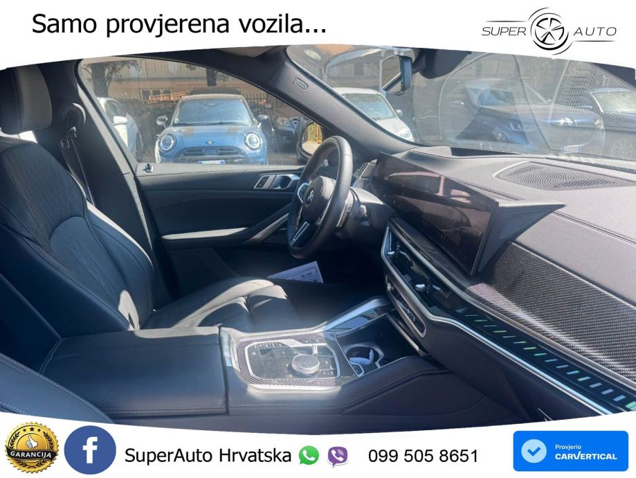 BMW X6 M60i V8 (530 KS) xDrive Steptronic LED+GR SJED+ACC, fotografija 12