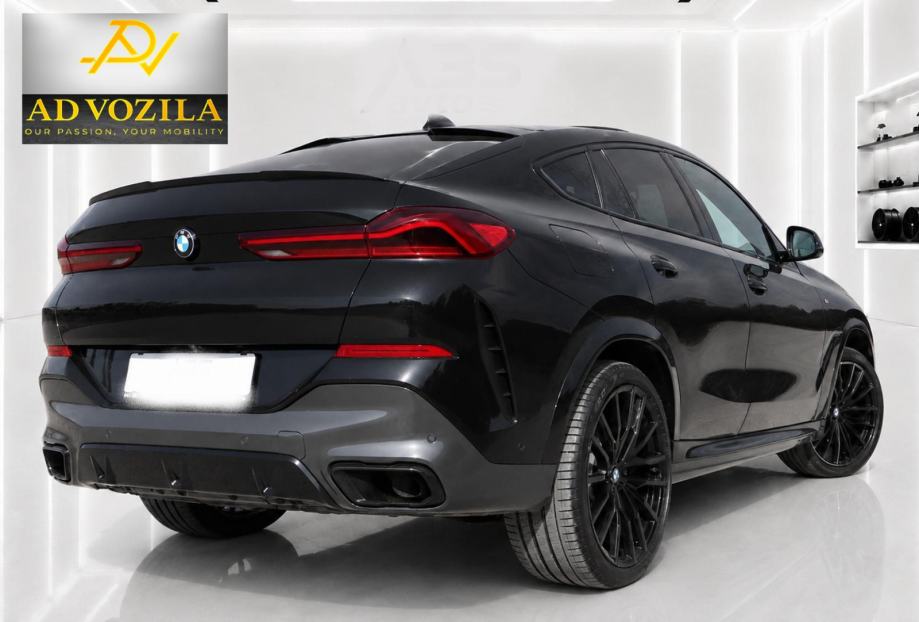 BMW X6 xDrive30d M SPORT PANO 22"ALU H&K HiFi KOŽA KAMERA €62.200, fotografija 14