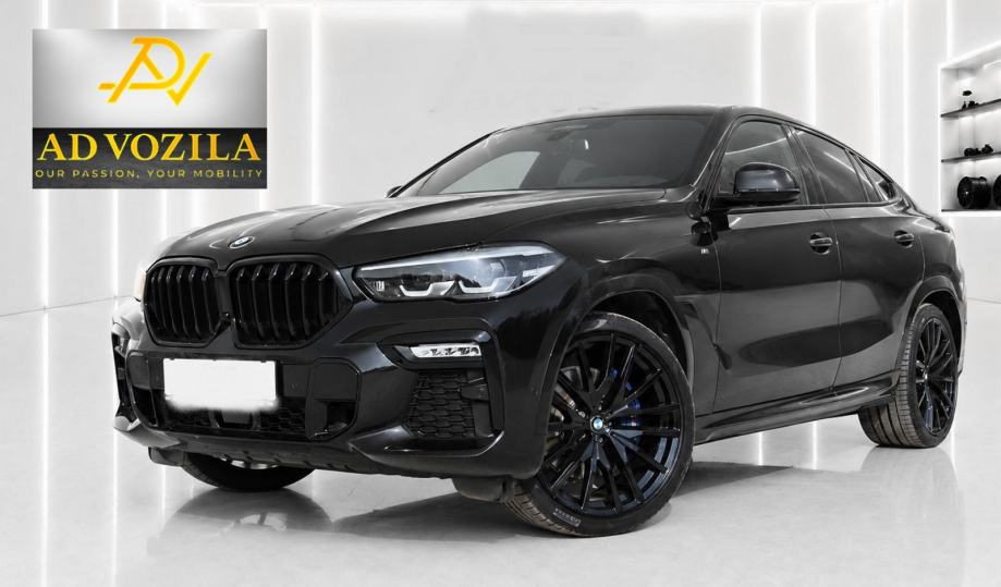 BMW X6 xDrive30d M SPORT PANO 22"ALU H&K HiFi KOŽA KAMERA €62.200, fotografija 13