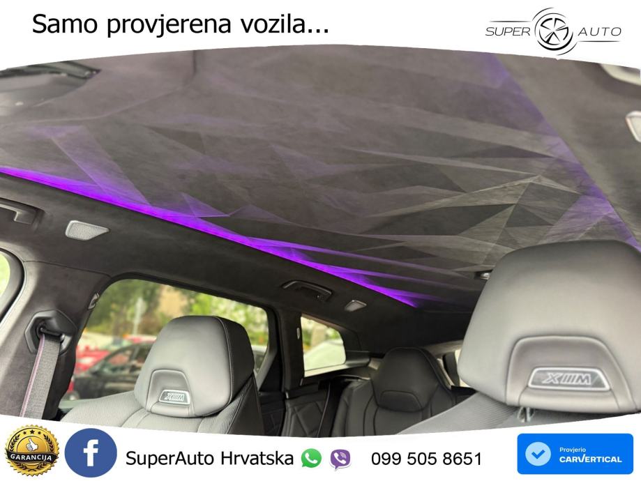 BMW XM 4.4 V8 (653 KS) xDrive Steptronic ACC+HEAD+4xGR SJED+360+PANO, fotografija 17