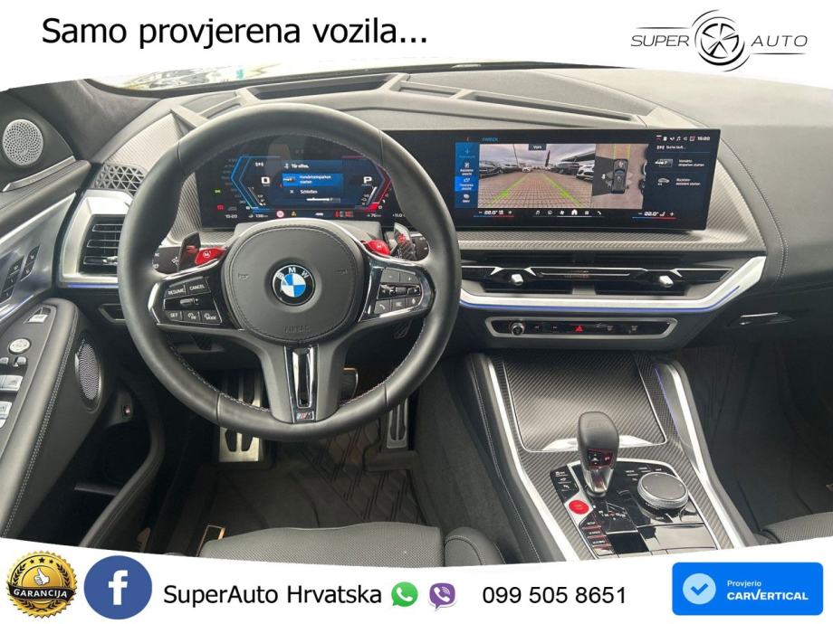 BMW XM 4.4 V8 (653 KS) xDrive Steptronic LED+GR SJED+ACC, fotografija 11